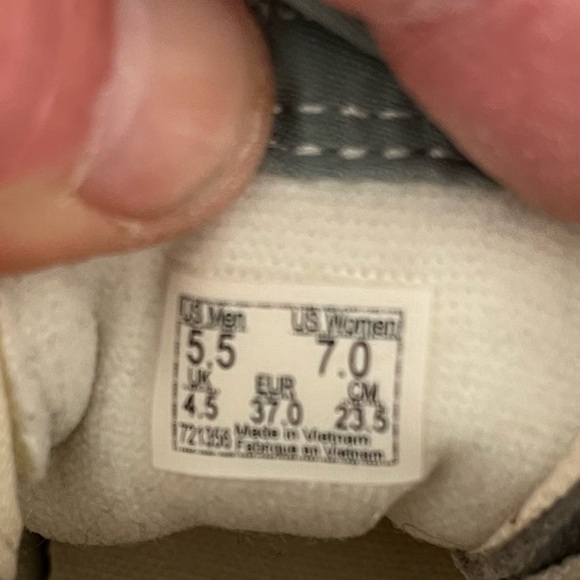 Vans Sk8-Hi Platform Gray Canvas Sneakers - Picture 6 of 6